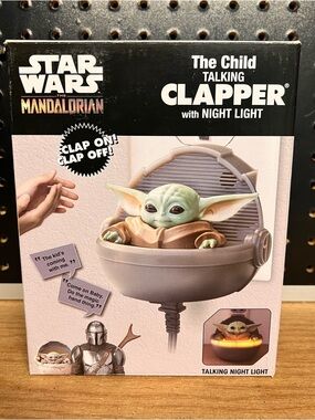 Star Wars The Mandalorian The Child Talking Clapper with Night Light